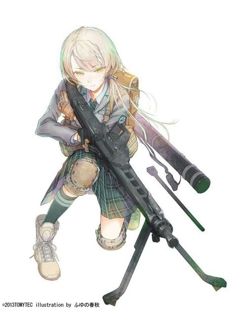 Pin On Anime Girls With Weapon