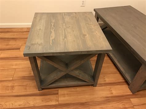 Ana White | Rustic x coffee table with 2x4 X - DIY Projects