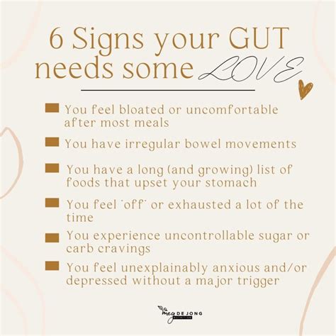 6 Signs You Have Poor Gut Health It Might Be Contributing To Your