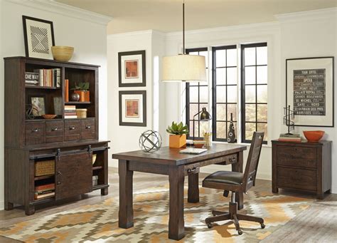 Pine Hill Rustic Pine Writing Desk Home Office Set H3561