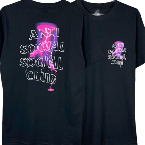 Camiseta Anti Social Social Club Raio Shopee Brasil