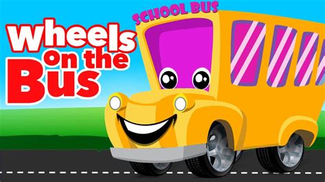 The Wheels On The Bus Song Preschool Learning Song Fo