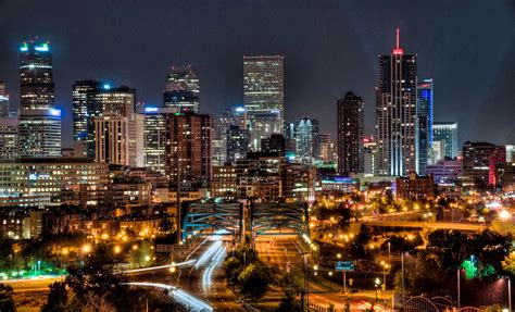 Images of Denver's Skyline at Night and Day | UrbanSplatter