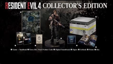Resident Evil 4 Remake Deluxe E Collectors Edition Contenuti E