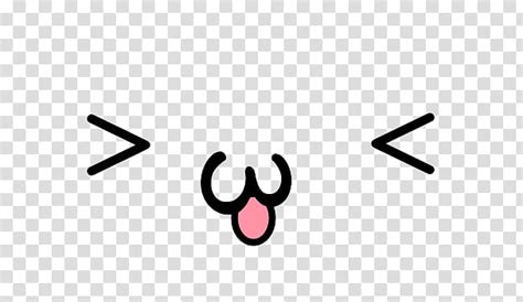 Kawaii Faces Showing Tongue Emoji Illustration Transparent Background