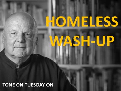 tone  tuesday homeless wash    homeless person