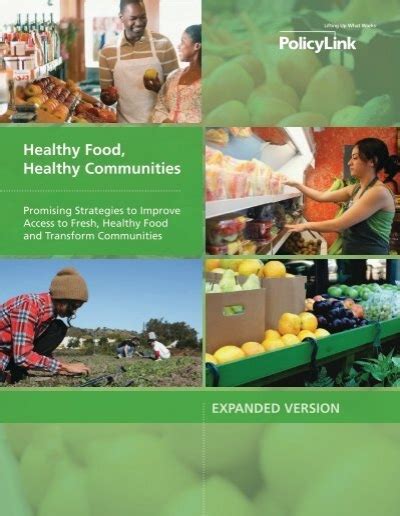 Promising Strategies To Improve Access To Fresh Healthy Food And