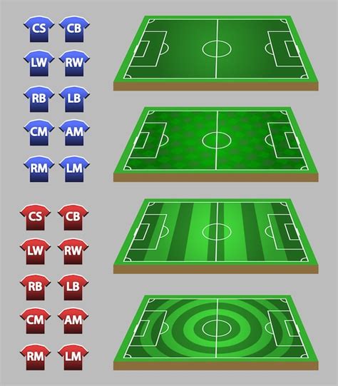 Premium Vector Soccer Strategy Graphic Element