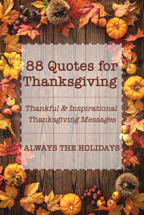 Thanksgiving Quotes 80 Thankful And Inspirational Thanksgiving Messages