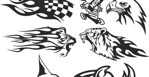 Car Decal Free Vector Download CDR EPS SVG DXF