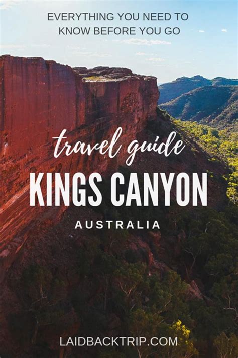 Kings Canyon Australia Rim Walk Guide Traveldestinationsaustralia