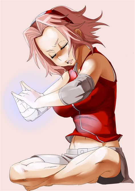 Konakona Haruno Sakura Naruto Series Naruto Shippuuden 1girl