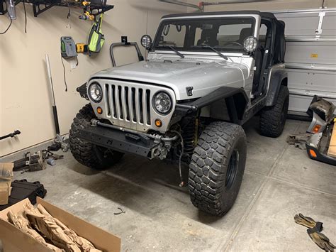 Metalcloak Arch Fenders On Next Is The Bumper And Stinger Rjeep