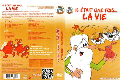 Musique Il était Une Fois La Vie Bach - Jaquette DVD de Il était une fois la vie COFFRET - Cinéma Passion