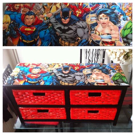 Marvel Avenger Themed Superhero Furniture Décor De Chambre Super