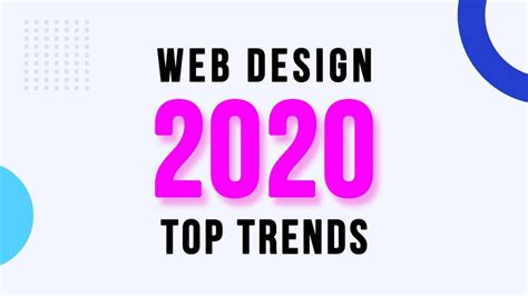 Top 10 Web Design Trends For 2020 Kanoote Soft