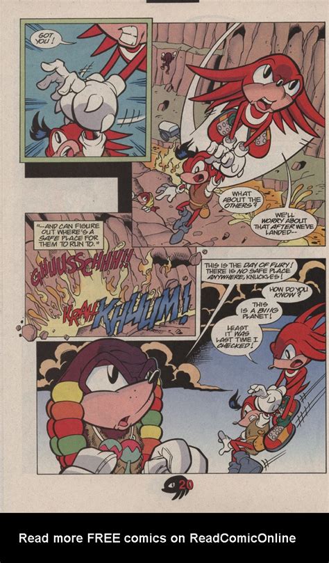 Knuckles The Echidna Issue 10 Read Knuckles The Echidna Issue 10