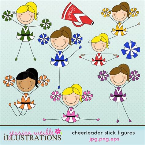 Stick Figure Cheerleader Clipart Clip Art Library