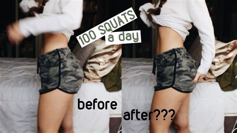 What 500 squats a day did to me for a week. I DID 100 SQUATS EVERYDAY FOR A WEEK - YouTube