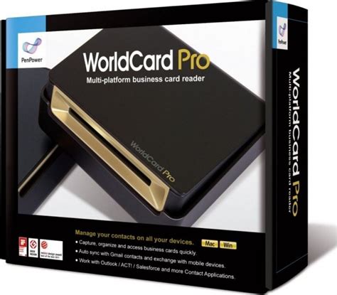 It doesn't include a whole lot of extra features or capabilities. PenPower WorldCard Pro Business Card Scanner | PT-WOCPE ...