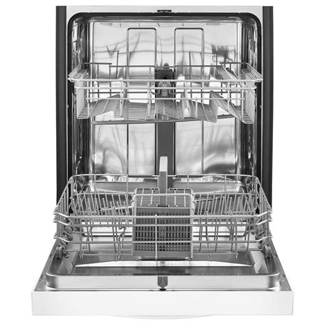 Stainless steel top control tall tub pocket handle dishwasher with stainless steel tub, autoair, 44dba. Whirlpool Quiet Dishwasher with Stainless Steel Tub ...