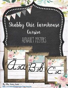 Maybe you would like to learn more about one of these? Shabby-Chic Farmhouse Shiplap Inspired Cursive Alphabet ...