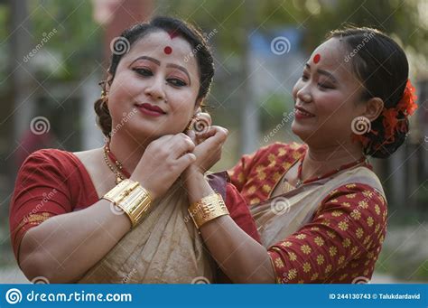 Rongali Bihu Festival Of Assam Editorial Stock Photo Image Of Bohag