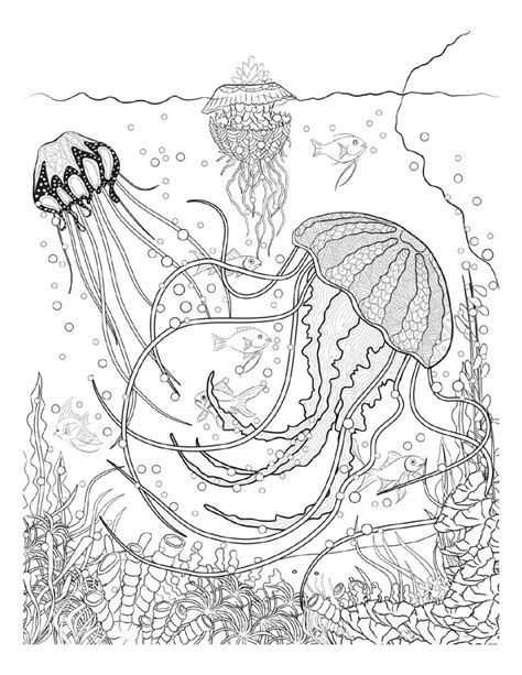 Underwater Coloring Pages To Print At Free Printable