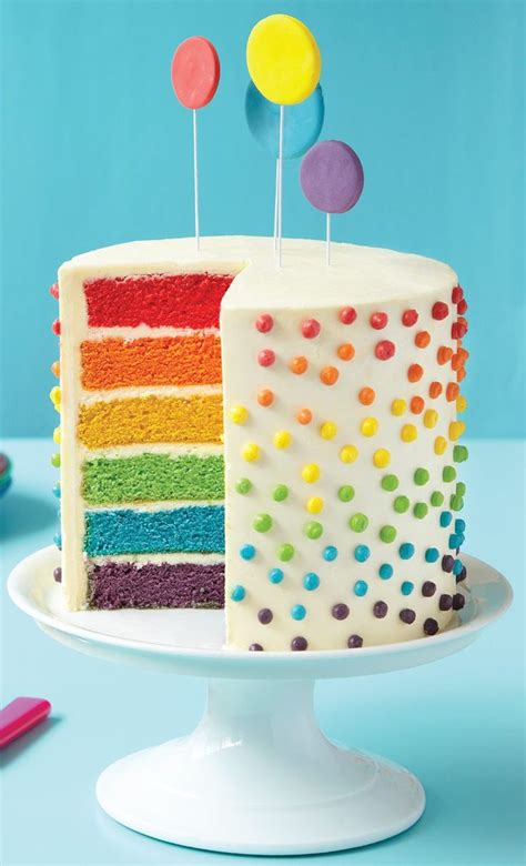 Southern Blue Celebrations Rainbow Cake And Cupcake Ideas