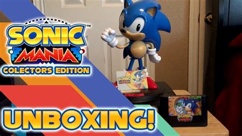 Sonic Mania Collectors Edition Unboxing Youtube