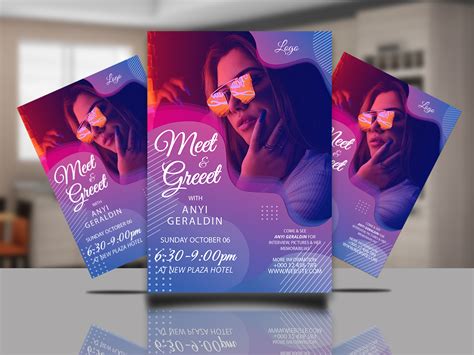 Meet And Greet Flyer Template