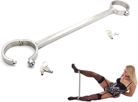 Stainless Steel Open Leg Spreader Bar Ankle Cuffs Free Hot Nude Porn