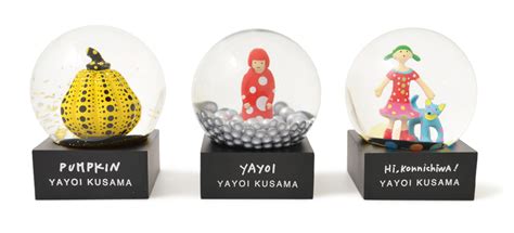 We want to make the best collection modern asian fine art. 【MoMA Design Store】草間彌生のアートがモチーフの「スノードーム ...