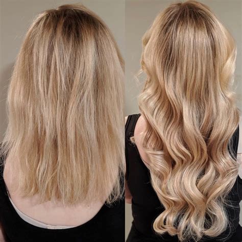 Pin On Hair Extensions Before And Afters