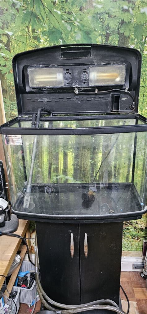 Interpet Fish Pod L Aquarium Curved Fish Tank Ebay