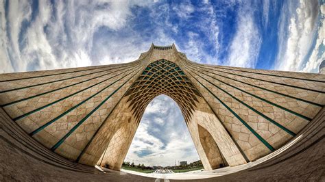 Azadi Tower In Tehran Backiee