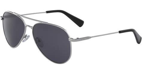 Cole Haan Aviator Sunglasses In Metallic Lyst