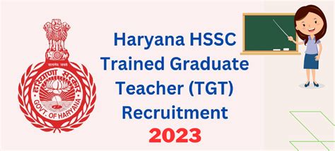 haryana tgt recruitment 2023 7471 पदों पर टीजीटी शिक्षक के लिए निकली भर्ती जानिए कबतक कर सकते