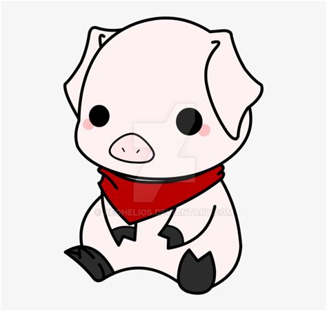 Cute peppa pig cute arrow cute tumblr cute dog cute anime eyes cute ghost. Drawn Pig Chibi - Cute Anime Pig Drawing - Free Transparent PNG Download - PNGkey