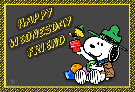 Happy Wednesday Friend Premium Wishes