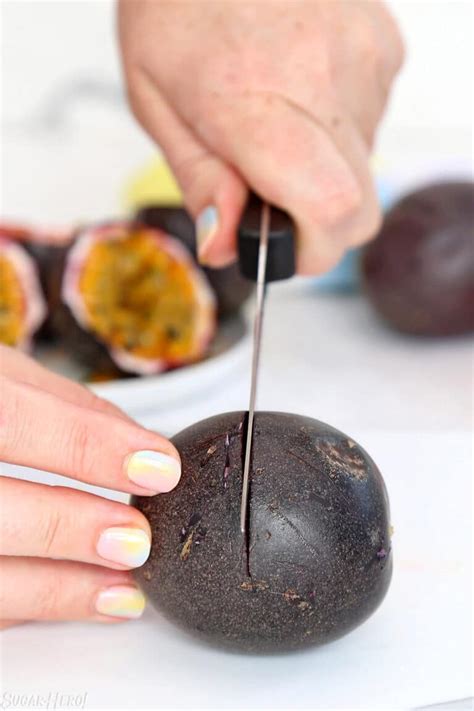How To Make Passion Fruit Puree Sugarhero