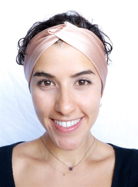 Crossed Headbands For Women Nude Pink Fashion Accessories Etsy