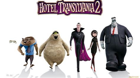 Скачать обои мультфильмы Hotel Transylvania 2 Monsters On