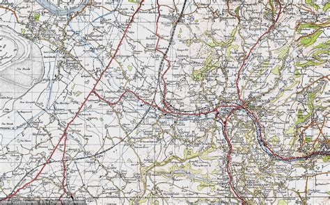 Historic Ordnance Survey Map Of Stonehouse 1946