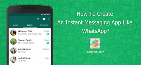 The dashboard isn't very intuitive, thus reducing interactivity. How To Create An Instant Messaging App Like WhatsApp ...