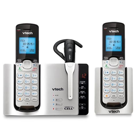 Vtech Ds6671 3 Dect 60 Expandable Cordless Phone With