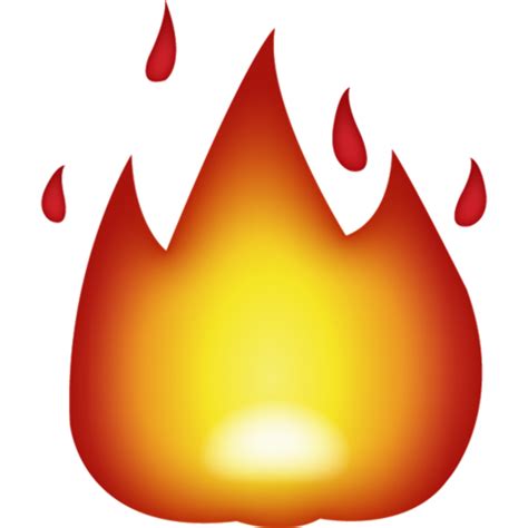 Download High Quality Fire Emoji Transparent Instagram Transparent Png