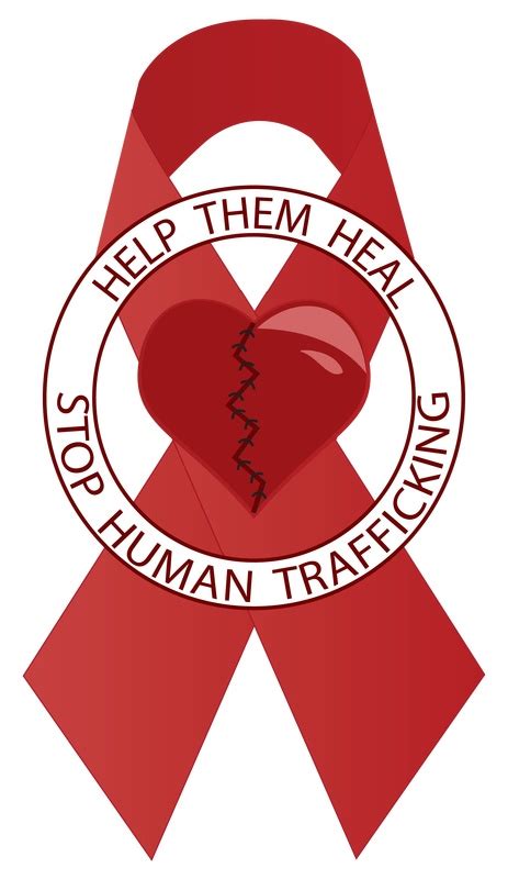 Stop Human Trafficking Ribbon Stop Human Trafficking Pinterest