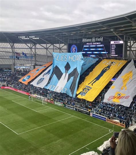 Minnesota United Stadium Opens With Epic Tifo