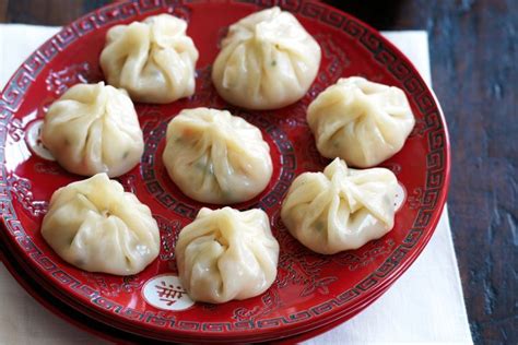 Add avocados to soup just before. Prawn and chive dumplings